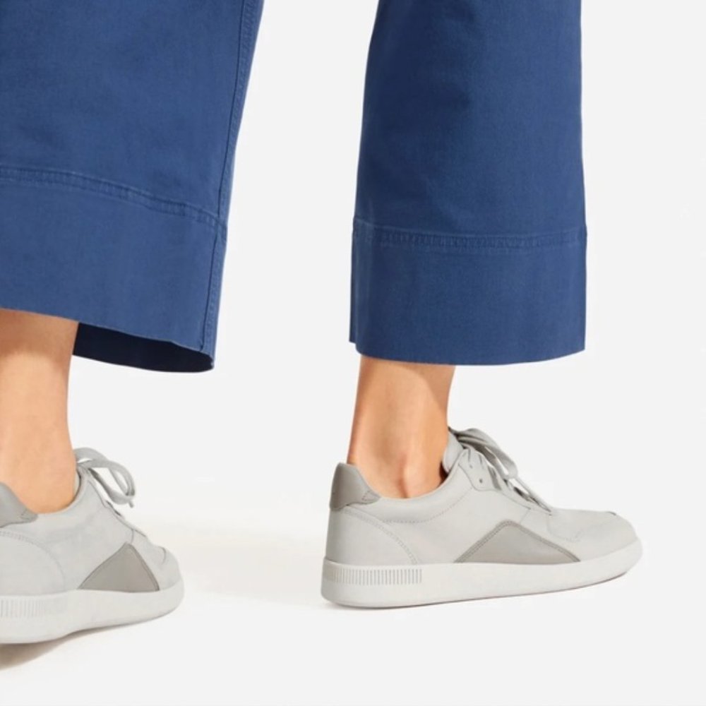 NWOB Everlane Court Sneakers in Cloud Grey Nubuck Women's 7